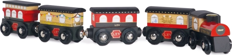 Puidust rong Royal Express vagunitega Le Toy Van