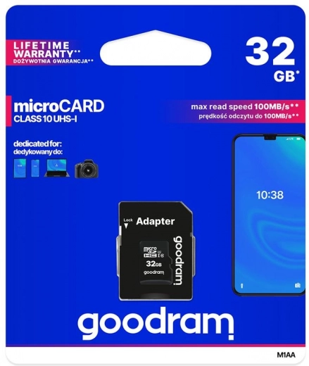 Goodram microSD 32 GB mälukaart