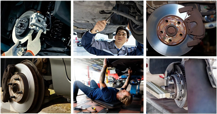 Easier brake service in the workshop and at home