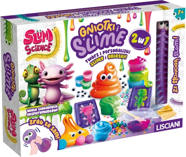 Kreatiivkomplekt Slumi Squish ja Slime 2 ühes