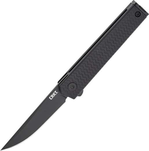CRKT CEO Microflipper must taskunuga Drop Point 6 cm, alumiiniumist käepide