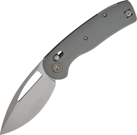 Kokkupandav nuga Petrified Fish Viper 8,9 cm, stonewash, hall G10
