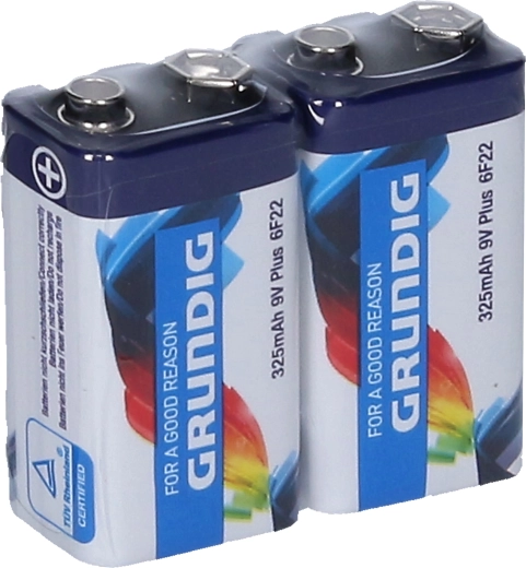 9V tsinkkloriidpatarei 6F22