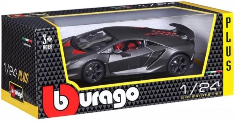 Metal die-cast body in metallic gray