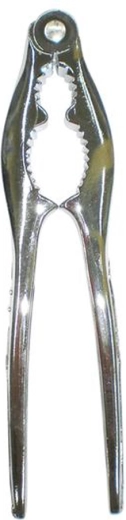 Täismetallist pähklipureja terasest 15,5 cm