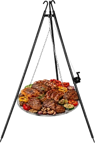 Suur 70 cm rest grillimiseks mitmele inimesele