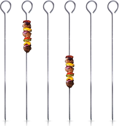 Terasest šašlõkivardad 23,5 cm, komplekt 6 tk