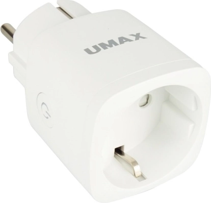 Nutikas Wi-Fi-pistik Umax U-Smart Plug Mini 16 A energiatarbimise mõõtmisega