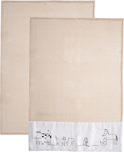 Puuvillased köögirätikud 70 × 50 cm, 2 tk