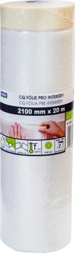 Kattev maalriteip kattekilega 210 × 20 m, isekleepuv