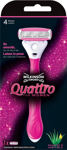 Naiste pardel WILKINSON QUATTRO FOR WOMEN + 1 vahetuspea