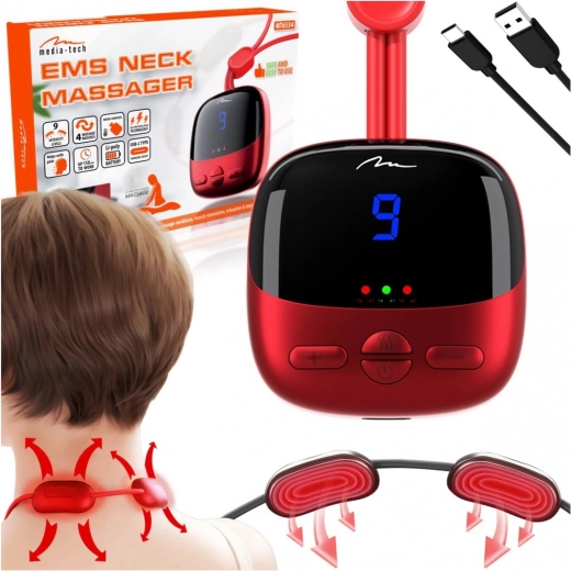 Media-Tech EMS Neck Massager for Neck and Nape