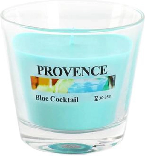 Lõhnaküünal klaasis Provence Blue Cocktail 35 tundi