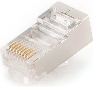 Varjestatud RJ45 FTP 5e kategooria võrgupistik – 100 tk