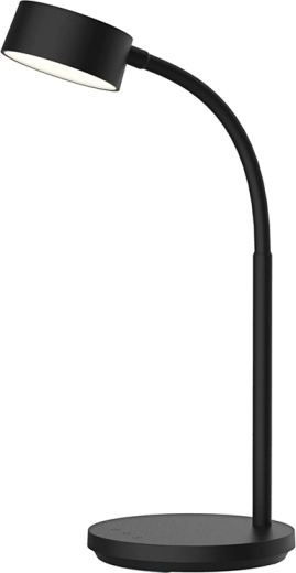 Solight LED-laualamp puutetundliku juhtimisega, 4,5 W, 300 lm, 3CCT, must