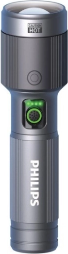 USB‑C akutoitel taskulamp 1500 lm 2000 mAh Philips