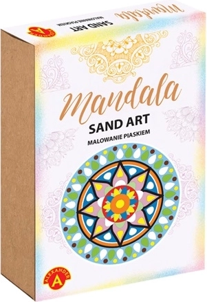 Alexander liivakunst mandala 2 – liivaga maalimine
