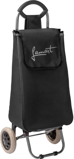 Lamart Mana Wheeled Shopping Bag – Black