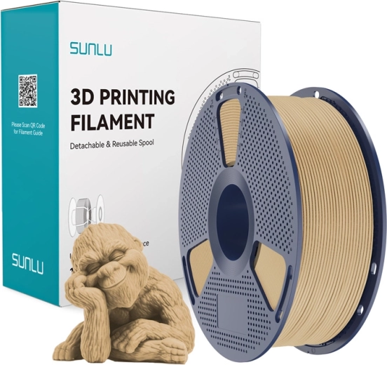 Sunlu Wood filament pro 3D-printimist vaher