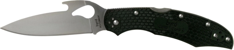 Byrd Cara Cara 2 Lightweight Emersoni avamisega kokkupandav taskunuga, tera 8,4 cm, must FRN