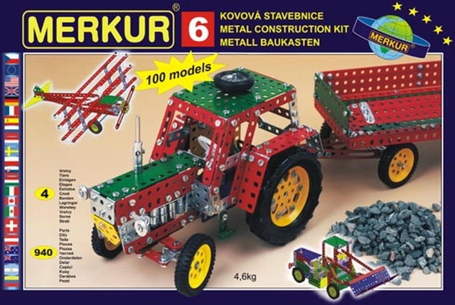 MERKUR ehituskomplekt 100 mudelit