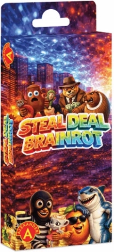 Steal Deal Brainrot pere taskus suuruses kaardimäng