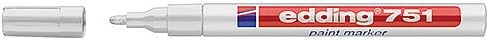 Valge lakimarker Edding 751, 1–2 mm