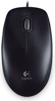 Juhtmega optiline hiir Logitech B100