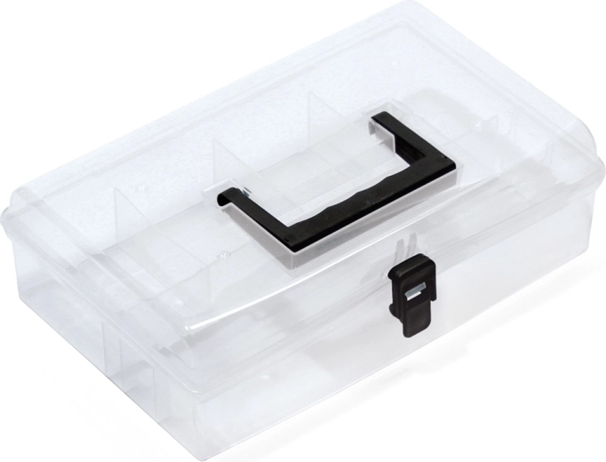 Plastist organiseerija NUN läbipaistva kaanega 295 × 180 × 85 mm