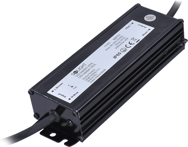Solighti LED-toiteallikas 12 V, 5 A, 60 W, IP65