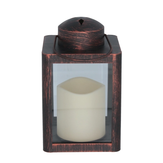 Warm white light with realistic flickering