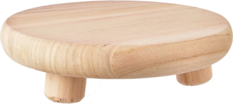 Dekoratiivne puidust mini lauake pruun 22 × 22 × 9 cm