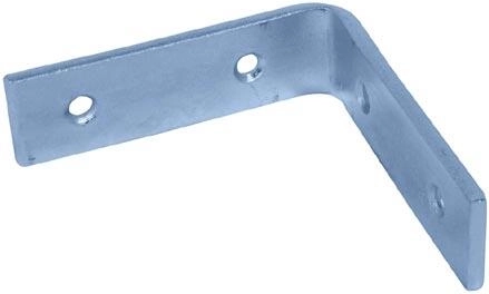 Võrdhaaraline nurgik 40 × 100 × 100 mm, tsingitud, pakend 4 tk