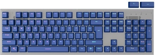Genesis Lead 300 dark blue Double Shot keycaps