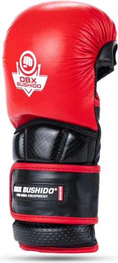 Premium MMA kindad DBX BUSHIDO Warrior – Punane