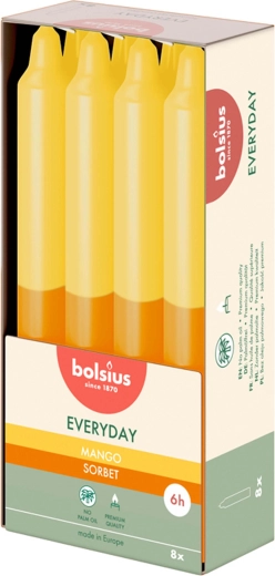 Lõhnakoonusküünal mango 180 × 21 mm - 1 tk