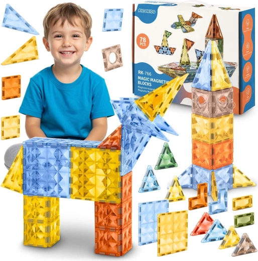 Ricokidsi magnetklotsid XL 70+ osaga