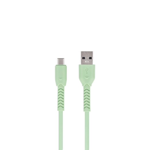 Maxlife MXUC-04 USB–USB-C kaabel 1 m roheline