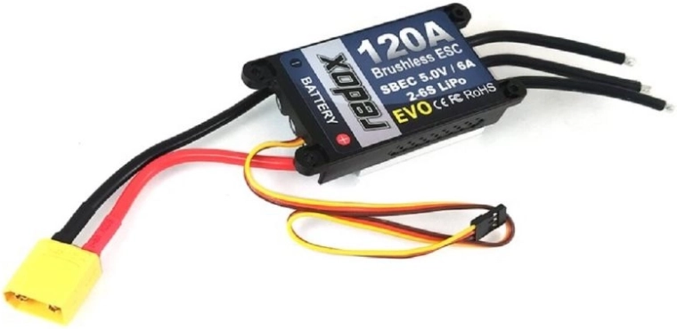 120A võimsus brushless-ajamitele