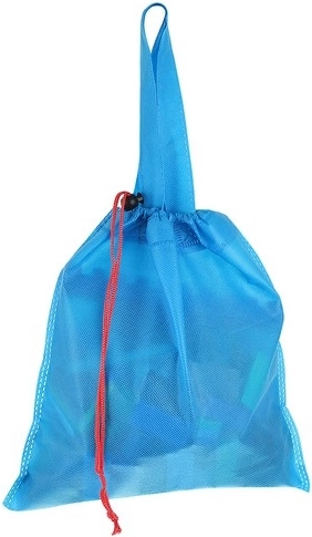 Practical drawstring bag for storage and carrying