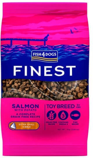 Kibble for dogs extra small salmon with potatoes 1.5 kg FISH4DOGS
