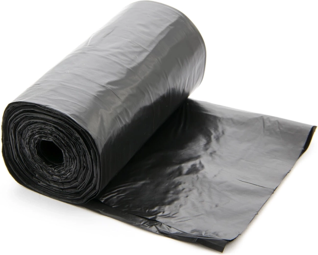 Prügihoidjad 60 l mustad 55 × 67 cm (50 tk)