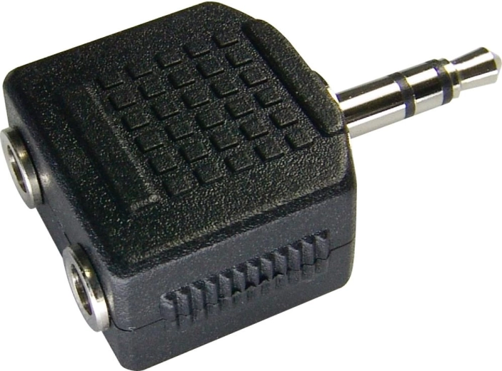 Sencor stereo adapter 3,5 mm pistikust kahe 3,5 mm pesani
