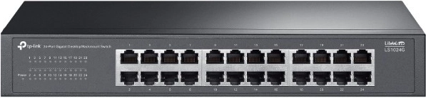 TP-Link LiteWave gigabit switch with 24 ports