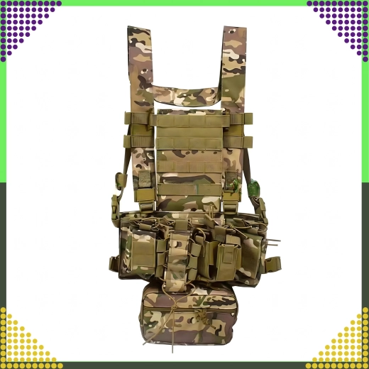 Kerge modulaarne taktikaline MOLLE vest airsofti ja õuetegevusteks