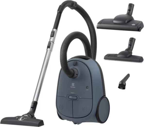 600 series bagged vacuum cleaner with HEPA filter and Dust Magnet Silent nozzle