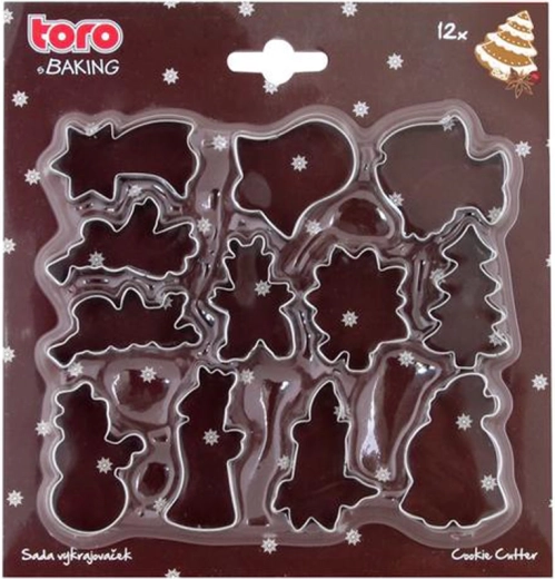 TORO suhkruküpsiste vormide komplekt 12 tk