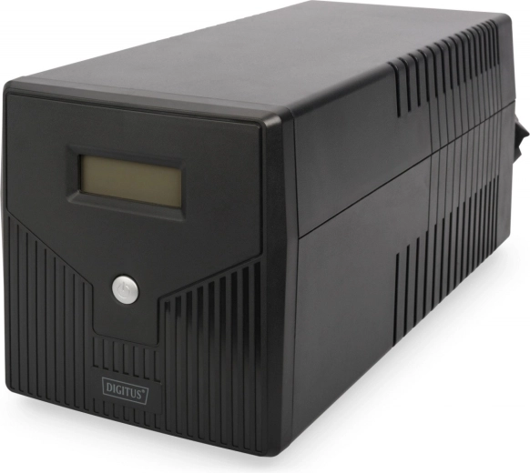 Varutoiteallikas UPS line-interactive LCD-ekraaniga 1500 VA / 900 W, 4× Schuko, AVR, USB, RS232, RJ45