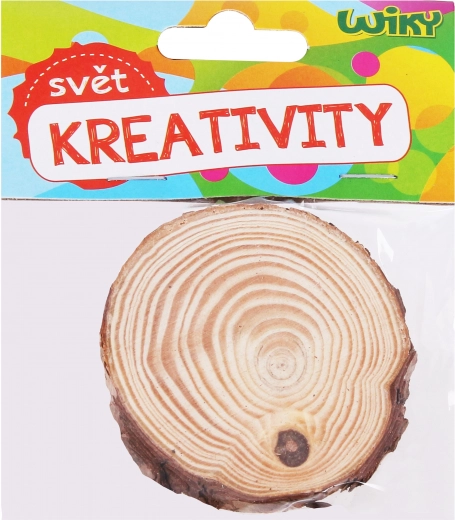 Puidust ketas 6–7 × 0,5 cm, komplekt 2 tk