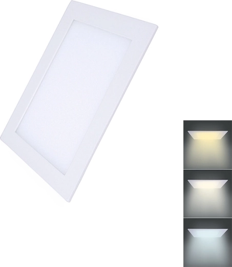 Solight LED mini paneel CCT ripplae sisse paigaldamiseks, ruudukujuline 6 W